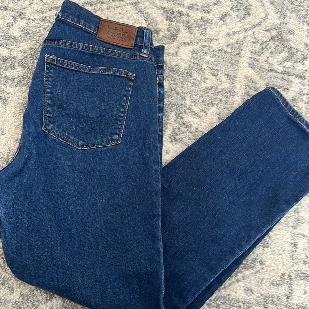 LAUREN JEANS BY RALPH LAUREN SZ 10 inseam 26” straight leg, ankle denim pants